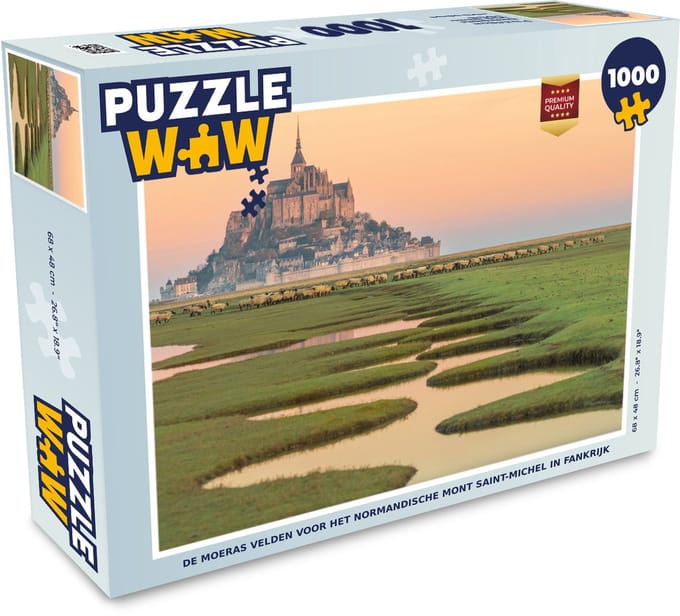 Puzzel Kasteel - Water - Frankrijk - Legpuzzel - Puzzel 1000 stukjes volwassenen