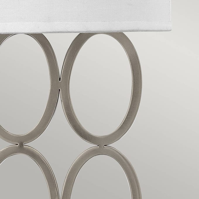 Hinkley/ Fredrick Ramond LED Wandlamp Jules | 2X E14 Max 40W | Brushed Nickel
