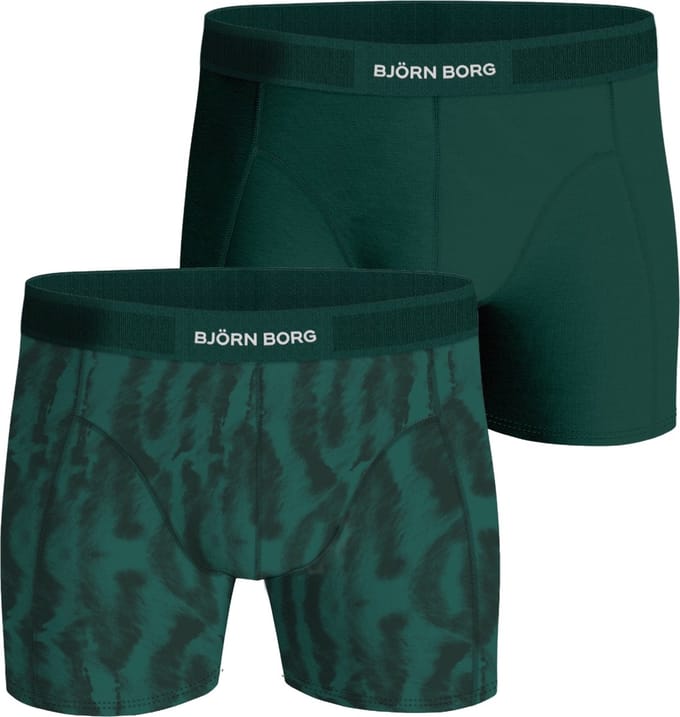 Björn Borg Cotton Stretch boxers - heren boxers normale lengte (2-pack) - multicolor