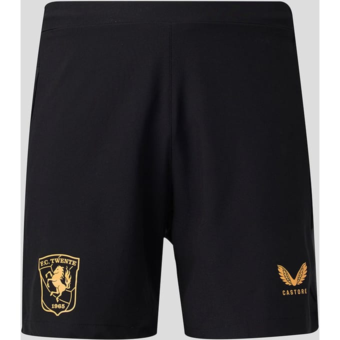 Fc Twente Training Short Zonder Zakken 26/27 - Heren - Zwart