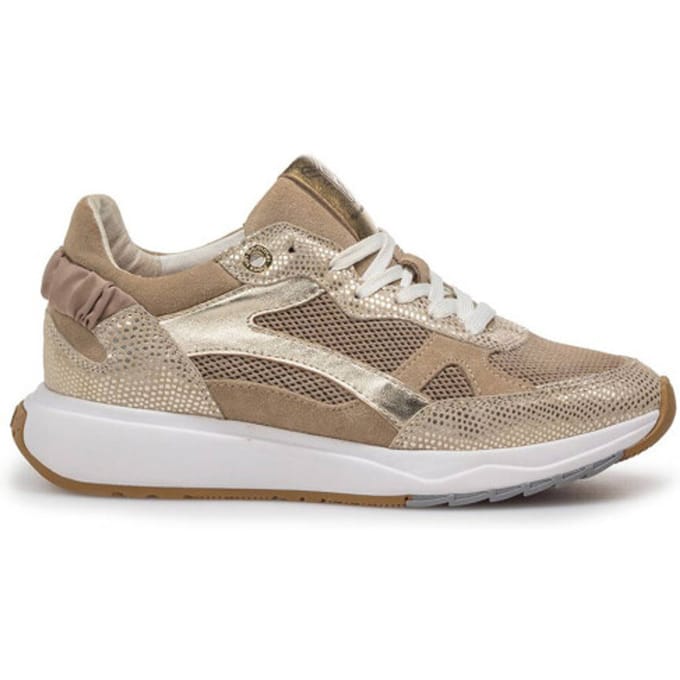 Floris Van Bommel Sfw-10156 Suvi Sneakers - Leer - Dames - Beige - Maat 37