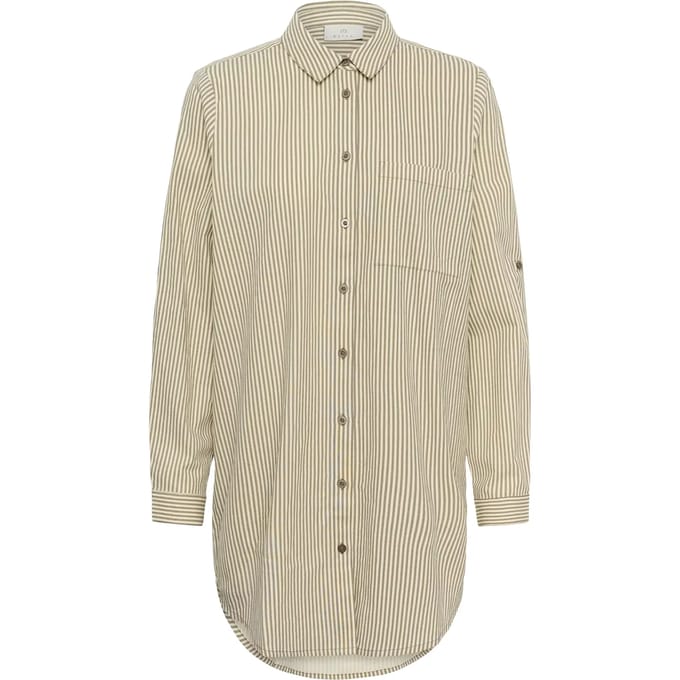 Gestreepte tuniek blouse voor dames KAFFE Naya