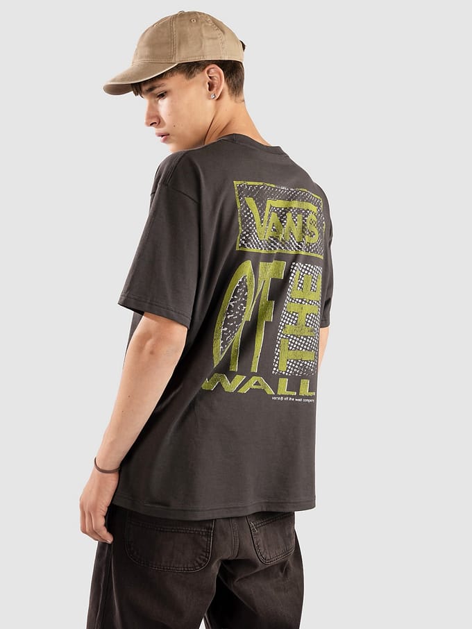 Vans Cut and Paste T-Shirt zwart