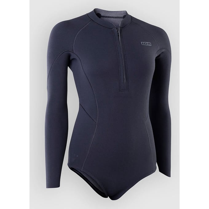 Ion Amaze Amp Hot Shorty 2.0 Ls Front Zip Lycra met lange mouwen zwart