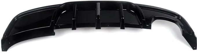 Achterdiffuser Zyntrix - Bumper - Voor BMW 1 Serie E82 Coupe 135i M Sport - Carbon Look F1 Stijl - Auto accessoires