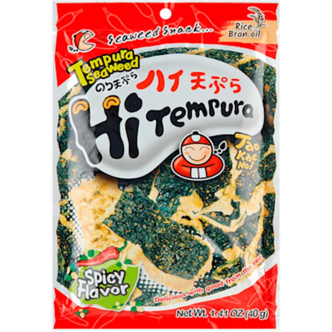 Tempura seaweed spicy