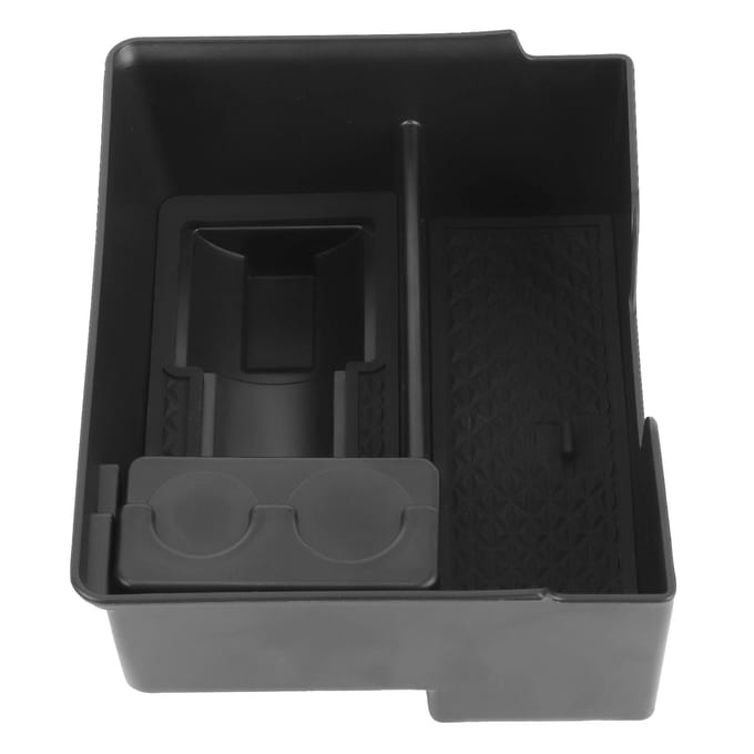 Voertuig Interieur Centrale Opbergdoos Bekerhouder Auto Accessoire voor Tesla Model 3Y black