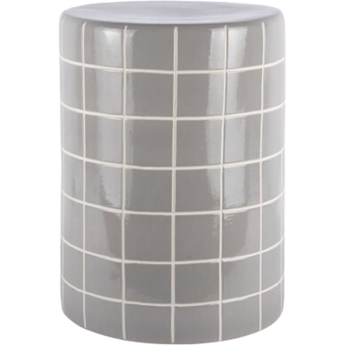 Leitmotiv bijzettafel retro tiles high - 33x33x44 cm