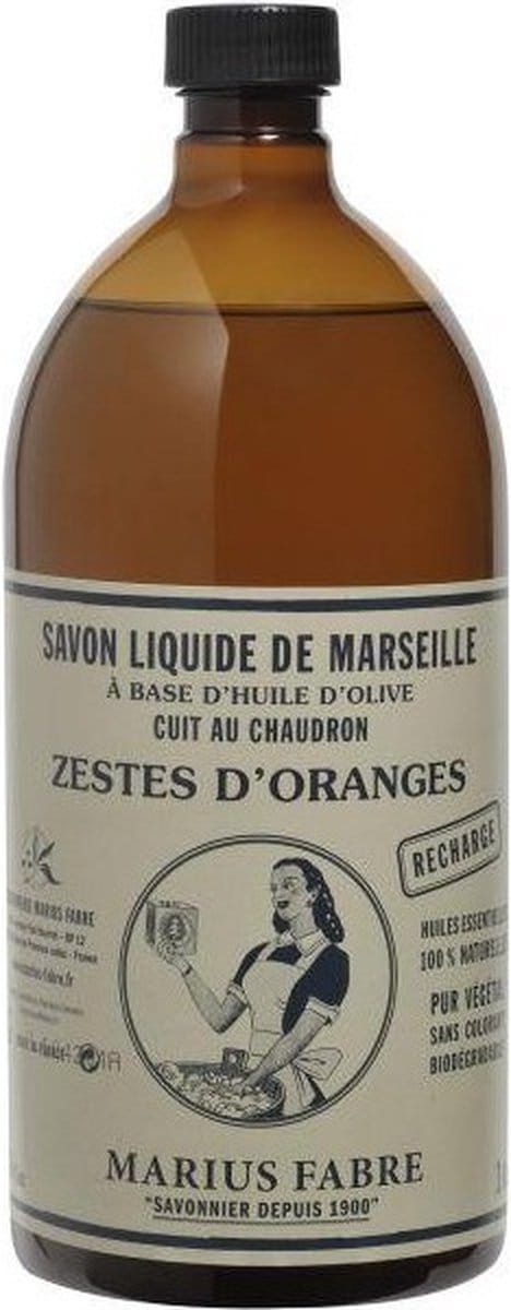 Marius Fabre Nature Marseille zeep sinaasschil navul 1 Liter