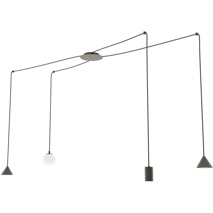 Hanglamp Fuji 4-lichts | Cozyhouse