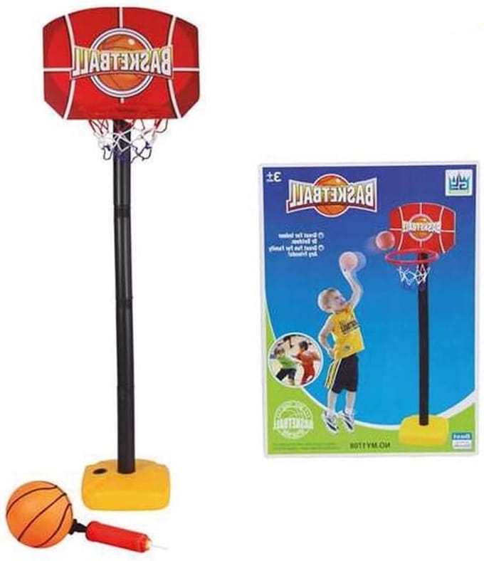Basketbalkorf 115 x 37 cm - Inclusief bal