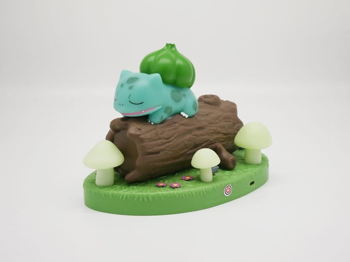 Teknofun Pokémon – Nachtlamp - Bulbasaur Display Scene - 2 Lichtstanden - Touchbediening