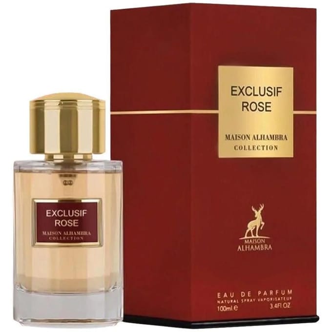 Maison Alhambra Exclusif Rose Eau de Parfum - 100ml
