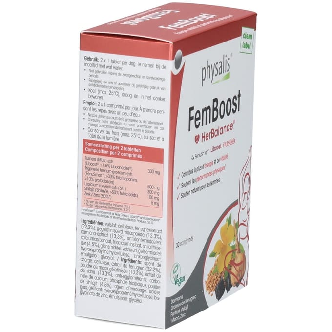 Physalis Femboost Tabletten (30 tabletten)