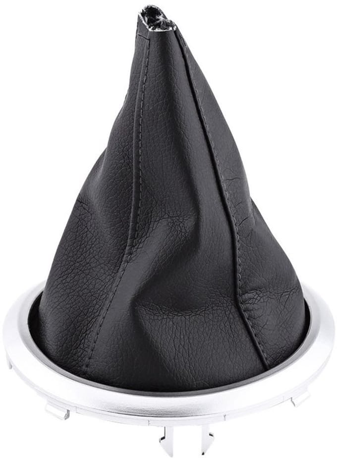Allecto - Gaiter Cover Gear Shift Knob - Zwart PU-Leder - Voor Suzuki