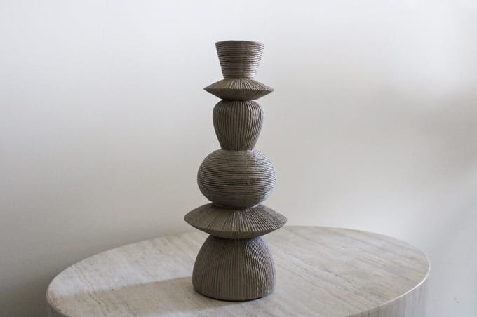 J. Kersten B.V. - Kandelaar - Organisch - Small - Taupe