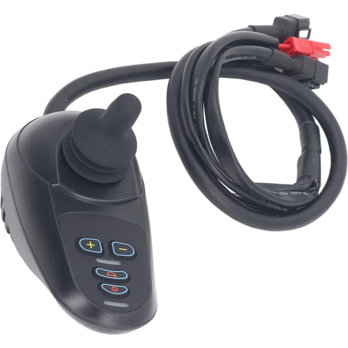 Elektrische Rolstoel Controller EABS Parkeren Soepel Snelheid Wijzigen Rolstoel Joystick Controller 45A DC24V black