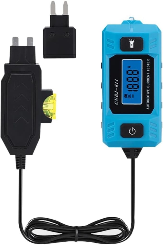 Joiride - Automotive Circuit Tester - Auto Elektrisch Systeem Tester - Kortsluiting, Spanning & Polariteit - 0,01-19,99A - Professionele Diagnose Tool - CIRPROBE