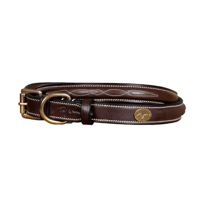 Halsband met decoratieve stiksels Dy'on