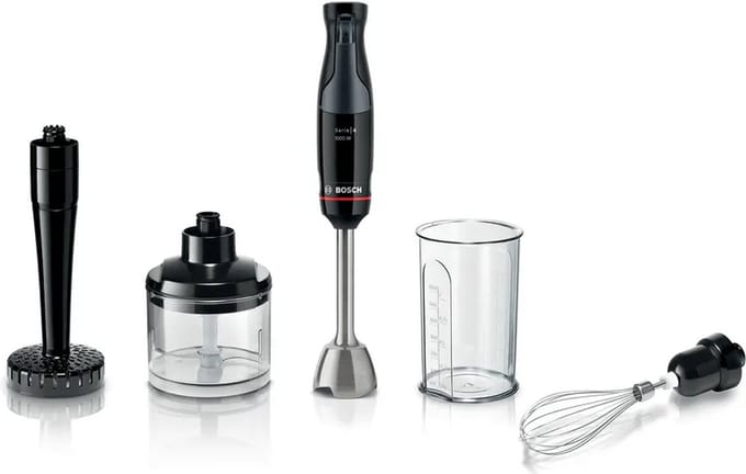 Bosch Serie 4 MSM4B623 blender 0,6 l Staafmixer 1000 W Antraciet, Transparant