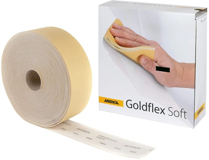 MIRKA Goldflex Soft rollen 115mm - P1000