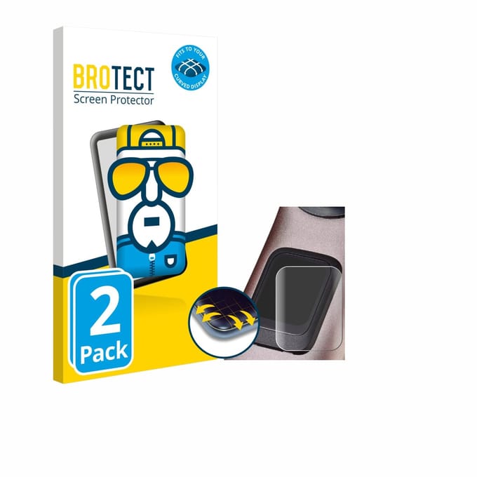 BROTECT - Screenprotector voor Specialized Turbo Levo 4 - Folie Beschermfolie transparant volledig dekking - 2 Stuks