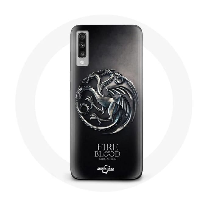 Case voor Samsung Galaxy A50 Game Of Thrones Targaryen van vuur en bloed