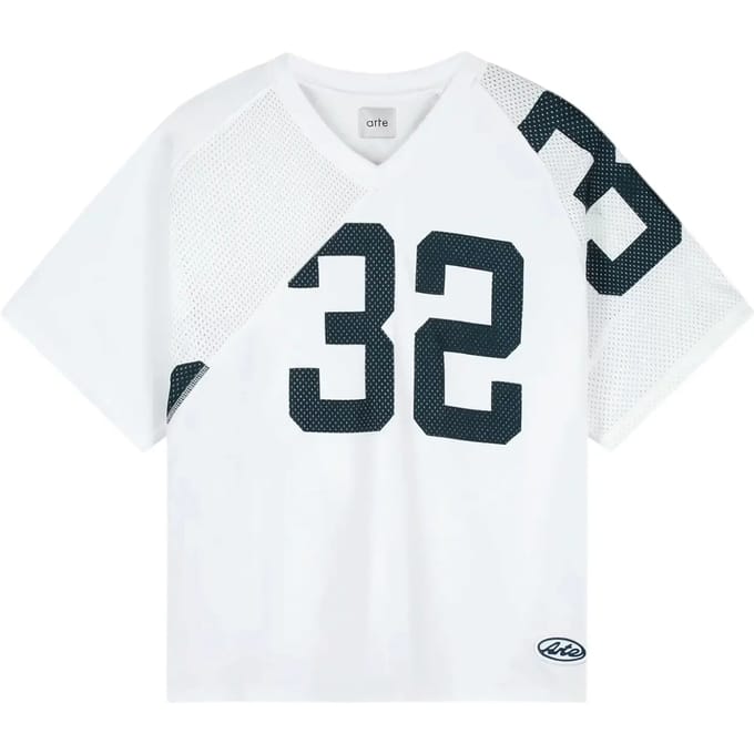 Mannen T-shirt 32 Jersey Navy/white