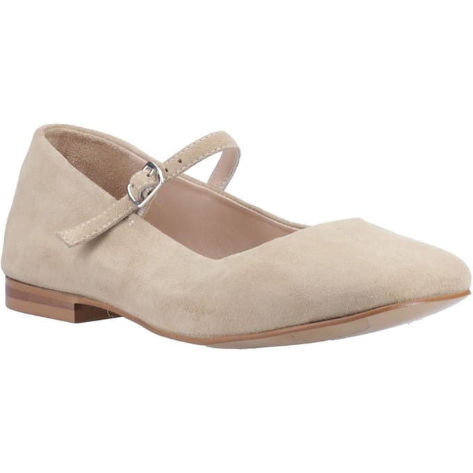 Hush Puppies Pasha Suède Dames Taupe Schoenen