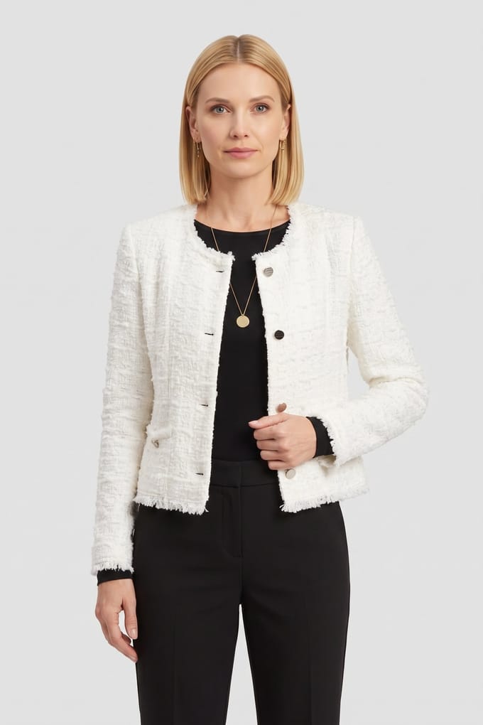 IRO Paris Raceli Jacket White Maat: 40 | Blazers Outlet | Dames | Wit