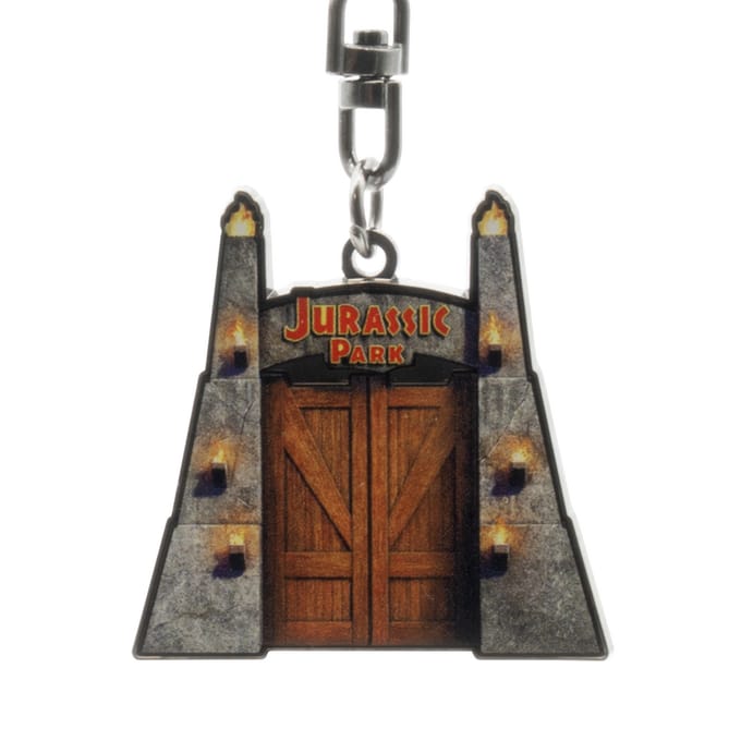 Jurassic Park Sleutelhanger - Gates - voor Geen - standaard