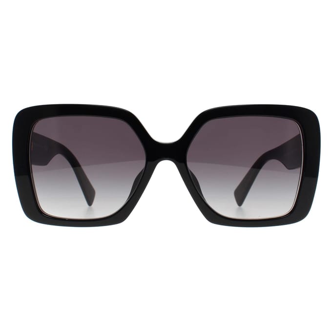Miu Miu Letter Arm Onregelmatige Vorm Zonnebril Dames zonnebril Zwart 0MU10YS1AB5D1 Basic Packaging-Eyeglass Case+Box
