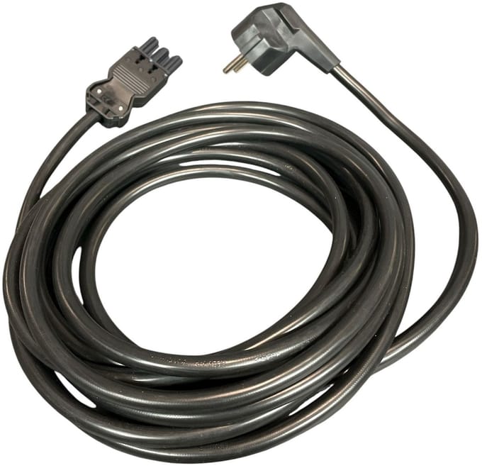 Wieland GST18/3P - netsnoer 5 meter - 3x1,5 mm² - zwart