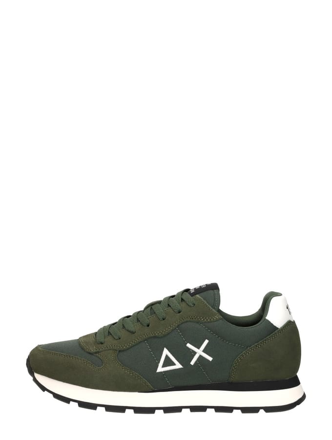 Sun68 Sneaker Tom Fluo Army Groen - Maat 41 - Heren - Sneakers
