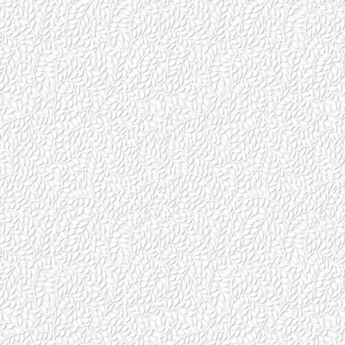 Laura Ashley Little Vines Paintable Behang - Planten - 10mx52cm - Wit