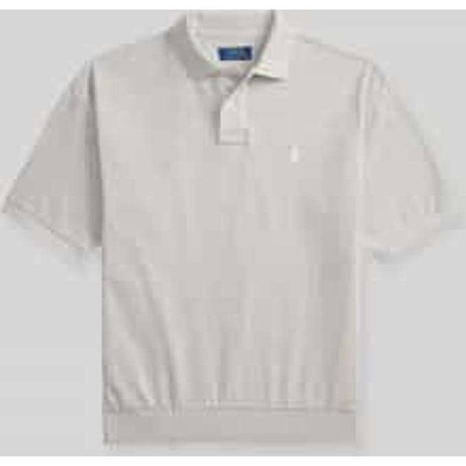 poloshirt in loose fit van puur katoen