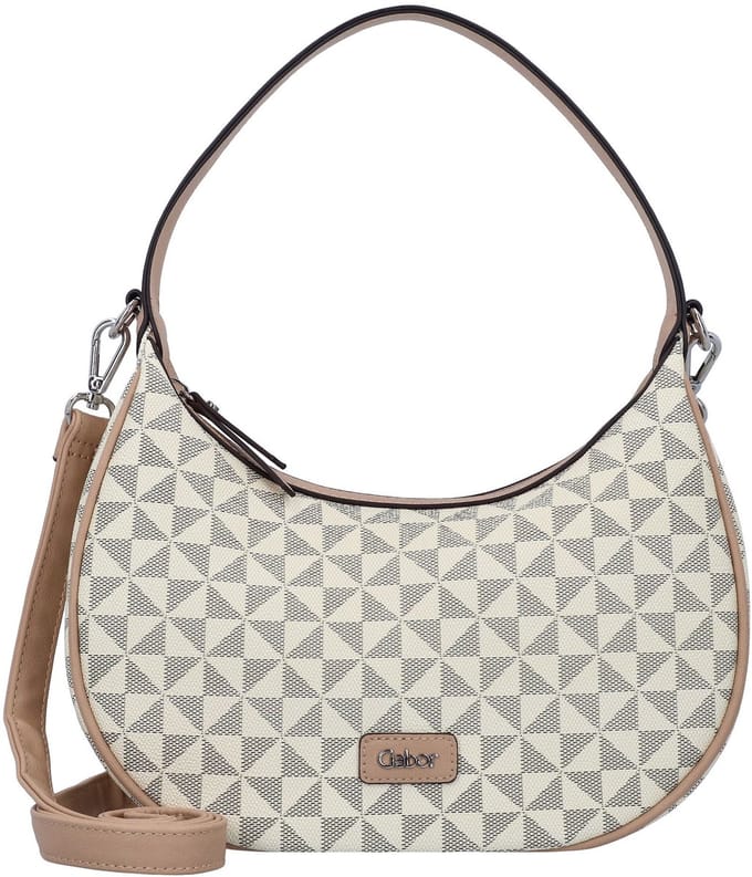 Gabor Schoudertas Barina Banana Bag Mixed White Crème