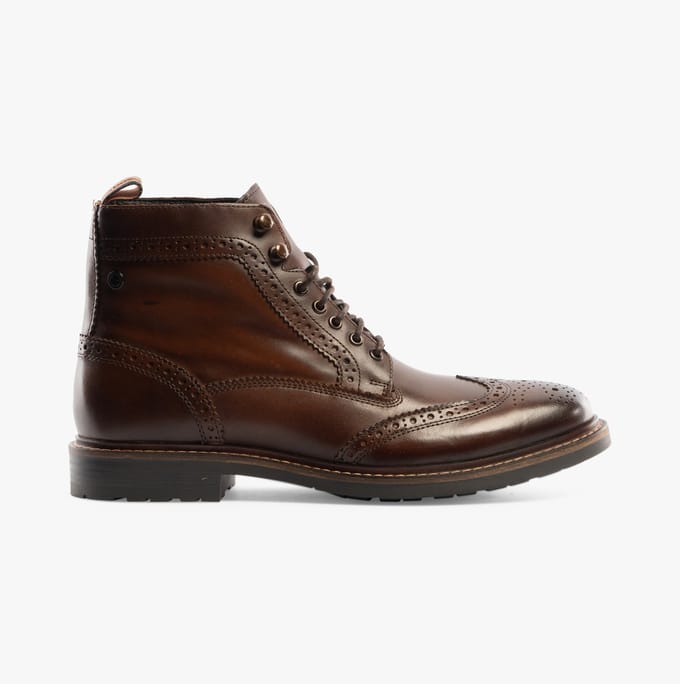 Base London DEALER Herenlaarzen Bruin
