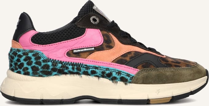 Floris Van Bommel Sfw-10133 Daysi Sneakers - Leer - Dames - Multi - Maat 37