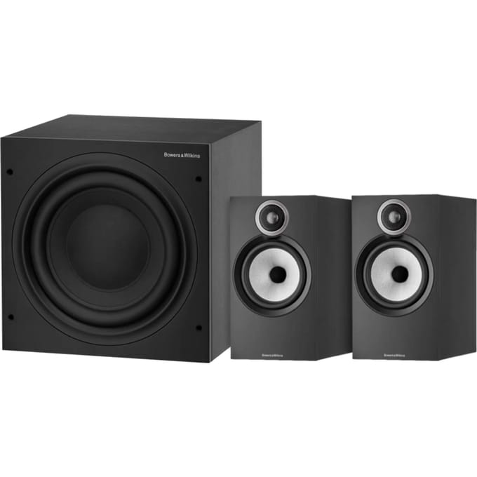 Bowers & Wilkins 606 S3 (per paar) + ASW610 Zwart
