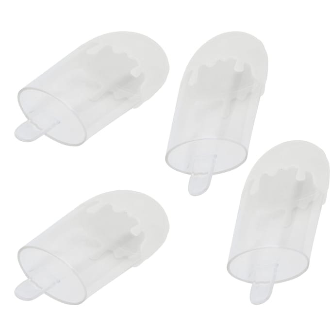 12 stuks IJsje Vorm Snoepdoos Plastic Snoepdoos Container Bruiloft Feestartikelen Wit roze