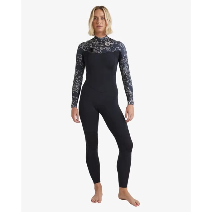 Dames overall Billabong Salty Dayz Naturel 3/2 Less-Zip