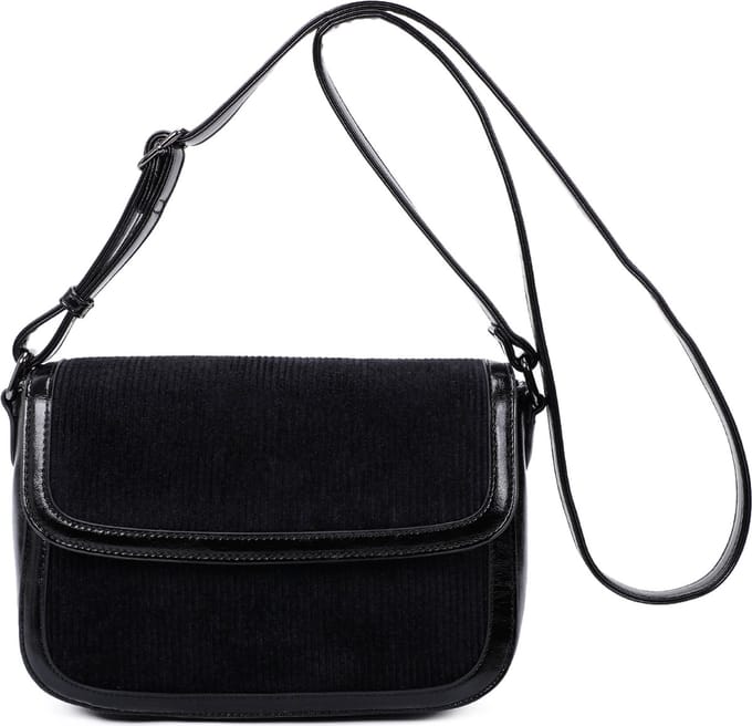 Handtas - crossbodytas Ines Delaure zwart