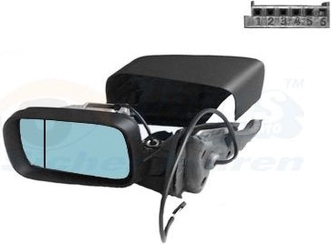 VanWezel 0646805 - Rétroviseur éléctrique complet gauche pour Bmw 3 e46 4 portes de 2002 à 2005