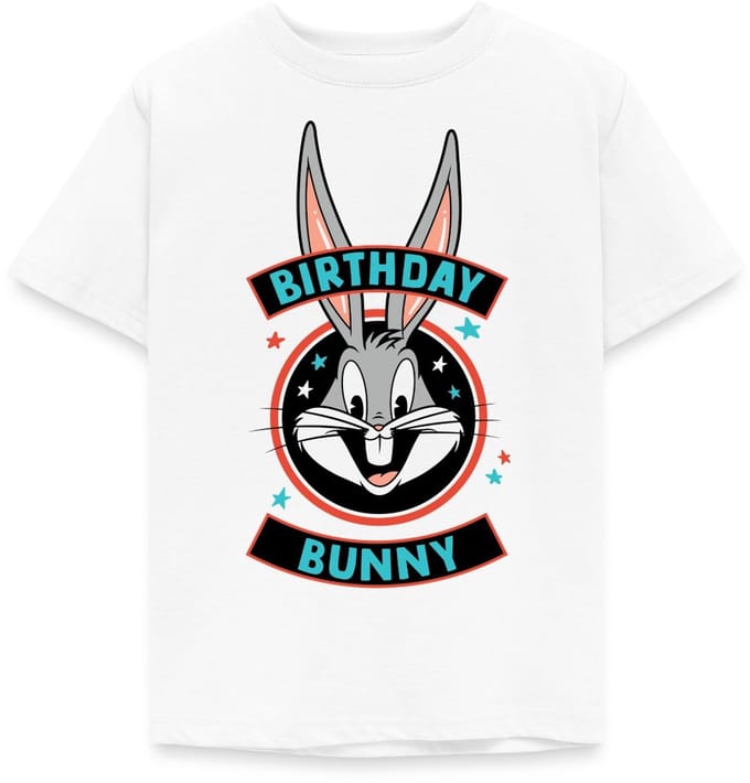 Looney Tunes Bugs Bunny Birthday Bunny T-Shirt Kinderen