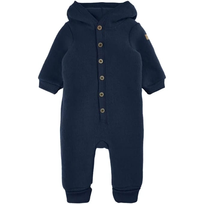 Wollen slaapzak met capuchon voor baby Mikk-Line