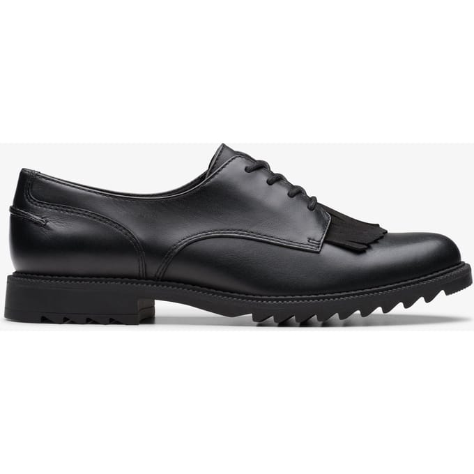 Griffin Mabel2 Zwarte Leren Schoenen