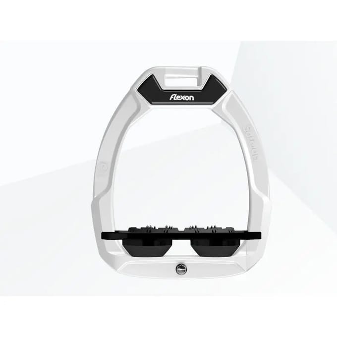 Plat Ultra Grip Veiligheidsijzers Wit/Zwart/Zwart Flex-On Safe-On