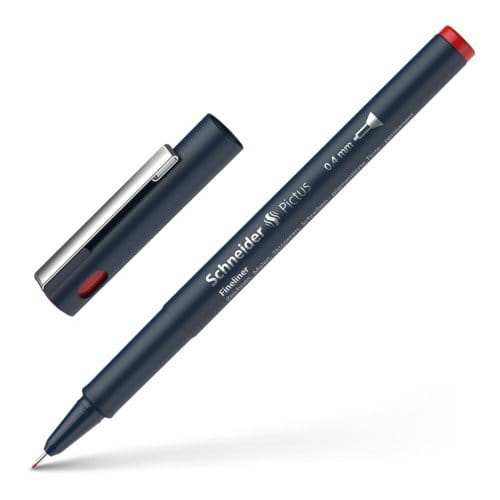 Schneider fineliner pictus 0,4 rood