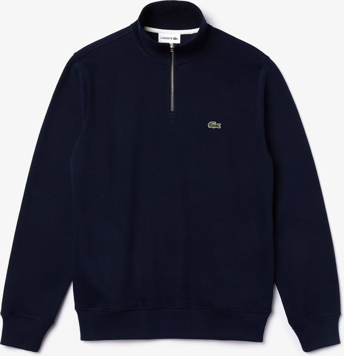 Lacoste Zip Stand-Up Collar Sweater Heren